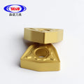 CNC Carbide Lathe Inserts WNMG080408-MP WNMG Carbide Turning Inserts Steel Material High Speed Turning