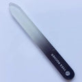 Wholesale Custom Crystal Glass Nail File Tempered Lime Genuine Colorful Glass Nail File and Nail Shiner