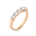 IGI Certified RingLab Grown Natural Diamond Classic Eternity Ring Custom 14K Gold Brilliant Cut Wedding Anniversary Band Ring