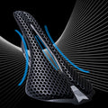 3D Printed Carbon Fiber Bicycle Seat Ultra-light Road Mountain Bike Saddle Hollow Comfortable and Breathable