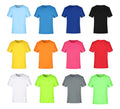 China Bangladesh Factory Price OEM Customized Logo Embroidery Quick Dry Short Sleeve T Shirt for Unisex Slim Fit Top T Shirt