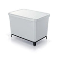 KEDEN 4x10L white recycling sorting system