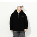 Trendy New Lined Thickened Loose Fit Couples' Lamb Wool Men's Cotton Clothing Men's Lamb Wool Coat Cotton-padded Winter Jacket
