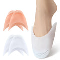 Melentl New Silicone Gel Toe Caps Soft Ballet Pointe Dance Athlete Shoe Pads for Girls Women