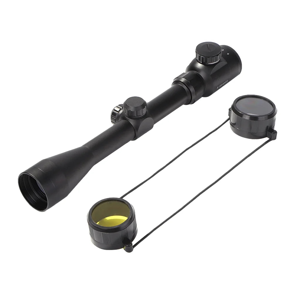 Gluck OEM 3-9X40EG Red&Green Reticle Illumination Optical Hunting Tactical Sight Cross Hunting Scope With Red Green Illuminated