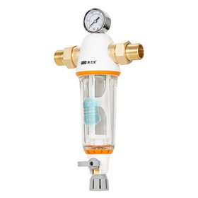 Household Pre-filter Brass Water Pre-filter Mesh Water Filter System with Stainless Steel Activated Carbon Free Spare Parts 3T/H