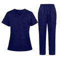 Bangladesh China Factory Price Custom Logo Embroidery  3XL Men Women Simple Casual Loose Large Size  Doctor Nurse Uniform