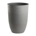 Modern Lightweight Indoor Outdoor Composite Plastic Planter Pot Ceramic Look for Garden Home Decoration Flower Pots Planters