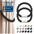 Wholesale Home Decor Magnetic Curtain Clip Holders Polyester Buckle Tiebacks and Rope for Hanging Ball for Home Use