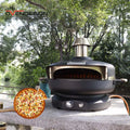 Professional 18 Inch Modern Gas Pizza Oven-High-Temp Output Stainless Steel Construction-Durable Thermal Efficient for Outdoor