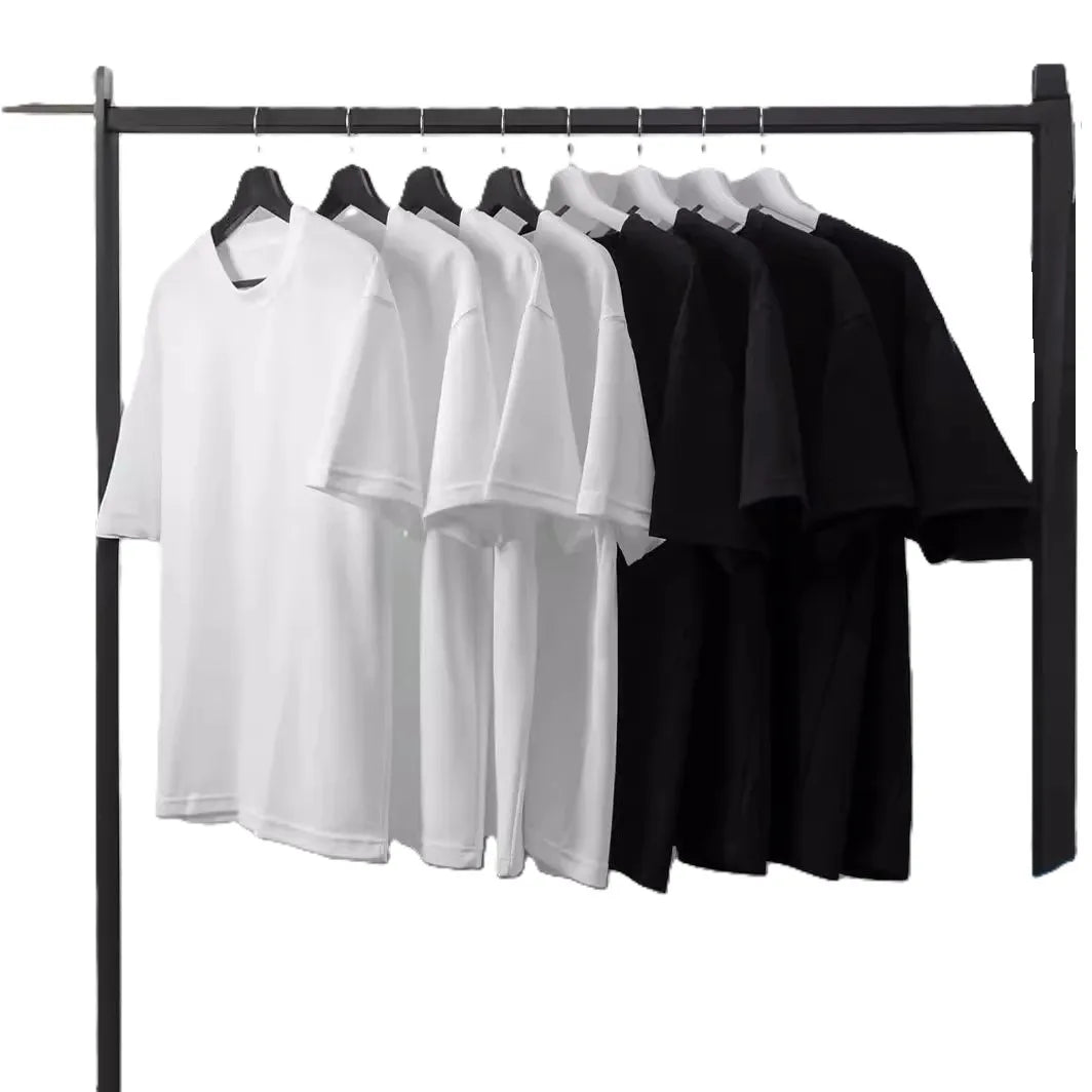 China Bangladesh Factory Price OEM Customized Logo Embroidery Cotton Sleeve Round Neck Japanese Style Mens & Womens T Shirt