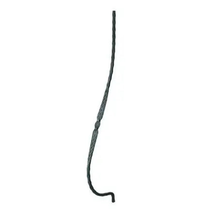 Wrought Iron Components Forged Elements 12x12mm 950x200mm Forged Balustrade