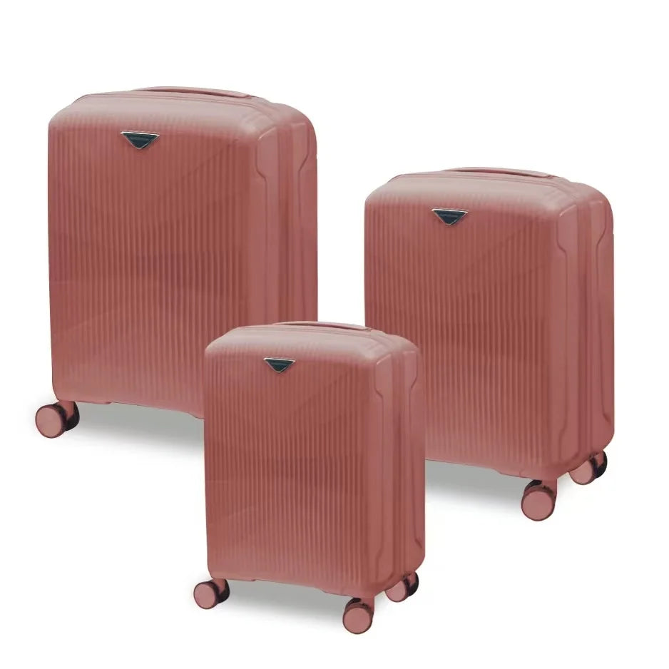 Factory Wholesale Promotional pp Trolley case Outdoor High Capacity Hard Shell Suitcase Carry on Airplane Travel Luggage