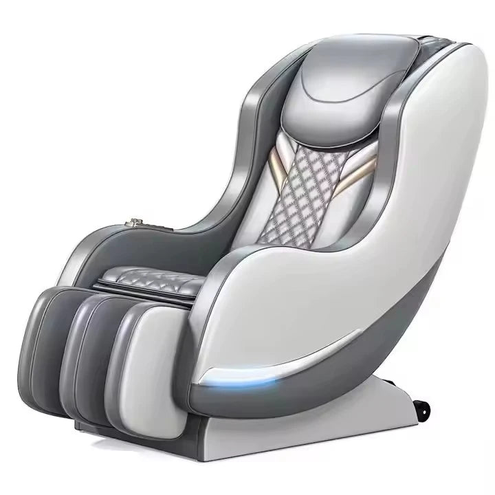Modern Cheap 3D Shiatsu Zero Gravity Full Body Foldable Leather Massage Chair with Musical Function for Home and Office Use