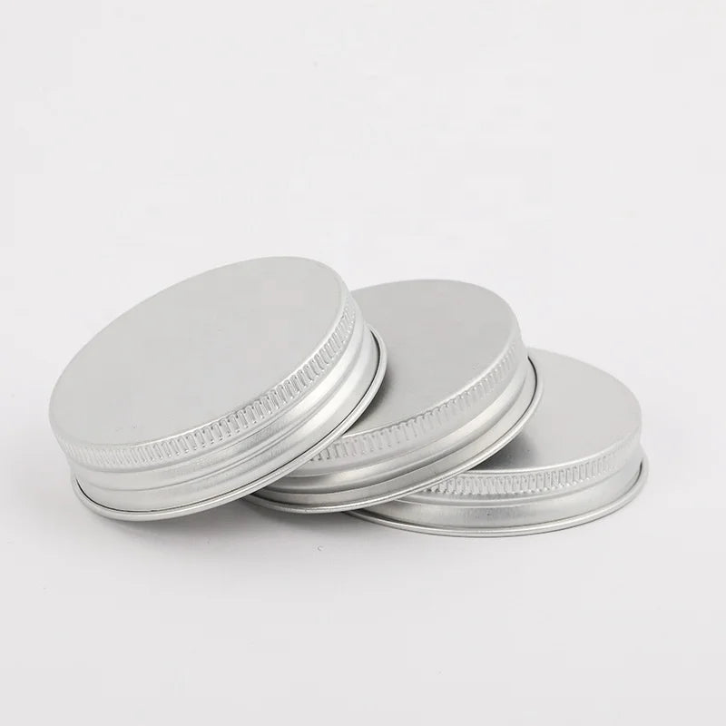 70-400 White Metal Lid Plastisol Lined Cap Keep Fresh for Glass Bottle and Jars Black/Golden/Silver