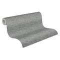 Germany Made Modern Luxury Non Woven Metallic Silver Black Wallpaper Rolls Wash-Resistant Light Resistant Bathroom Use