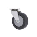 3-Inch PU Furniture Caster Wheel Precision Bearings for Schools Hospitals Living Rooms Dining Kitchens for Hotels Warehouses