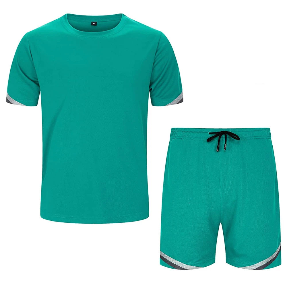Factory-Made Customized Men's Formal Twin Sets Summer 100% Cotton Quick Dry Low Price Bulk Quantity Sale