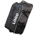 Roller Mesh Bag Large Outer Pocket and Adjustable Shoulder Strap Diving Gear Duffle scuba Equipment Bag with Wheels Rolling