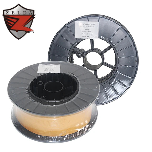 China Manufacturer ER70S-6 0.8MM 5kg 15kg Co2 Solid Welding Wire for Mig