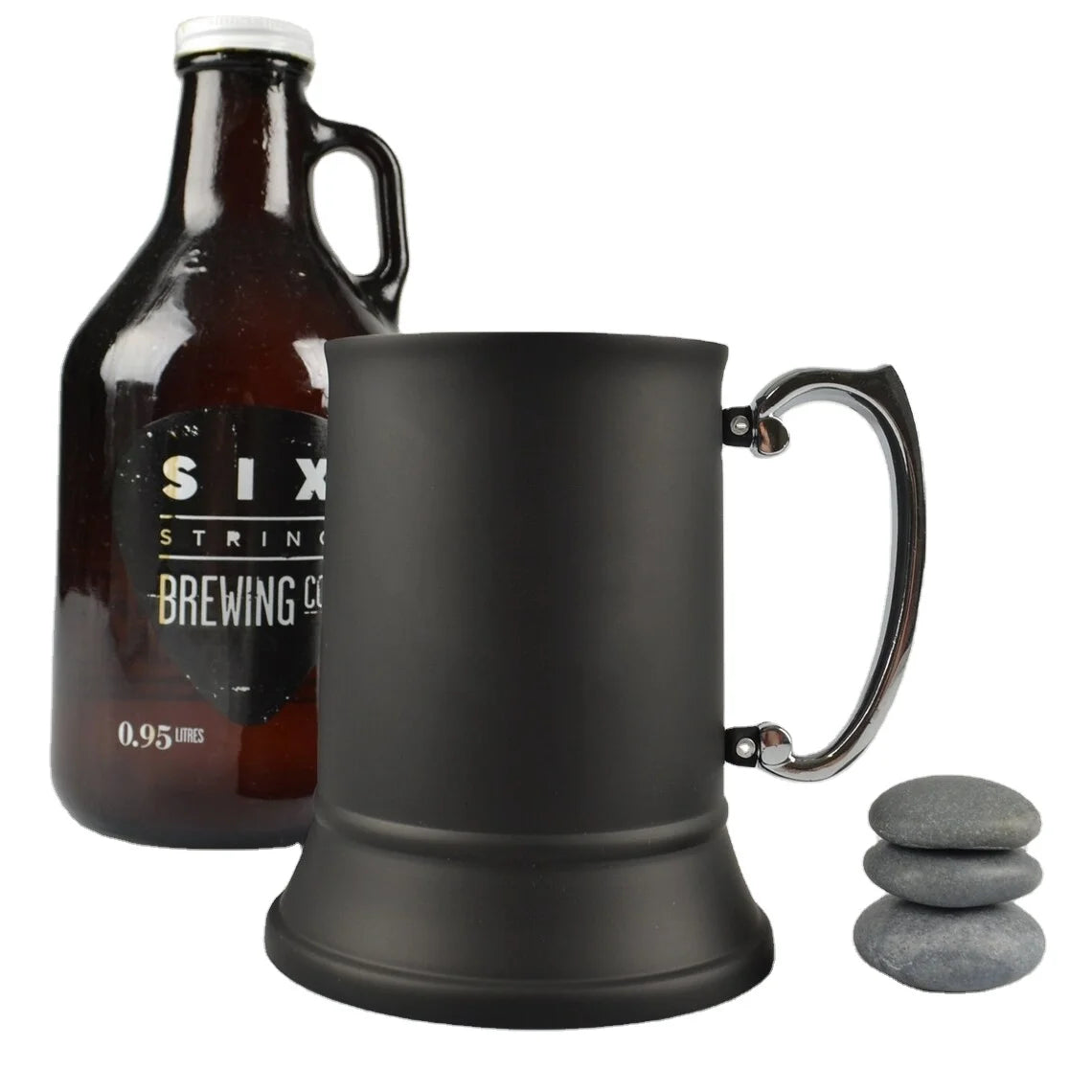 Metal Beer Tankards Drink Beer Mug Beer Mugs With Logo Personalized Mug Tankard