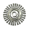 Pexmientas 125mm Coating Removal and Metal Cleaning Polishing and Rust Removal Twist Angle Grinder Steel Wire Brush Wheels MegaBDM
