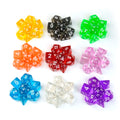 7pcs Acrylic Transparent Polyhedral Dice Set Rpg Dnd Dice for Role Playing Games Board Game
