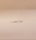 VS Brass 14K Gold Plated Pearl Classic Engagement Ring for Women Men Daily Wear