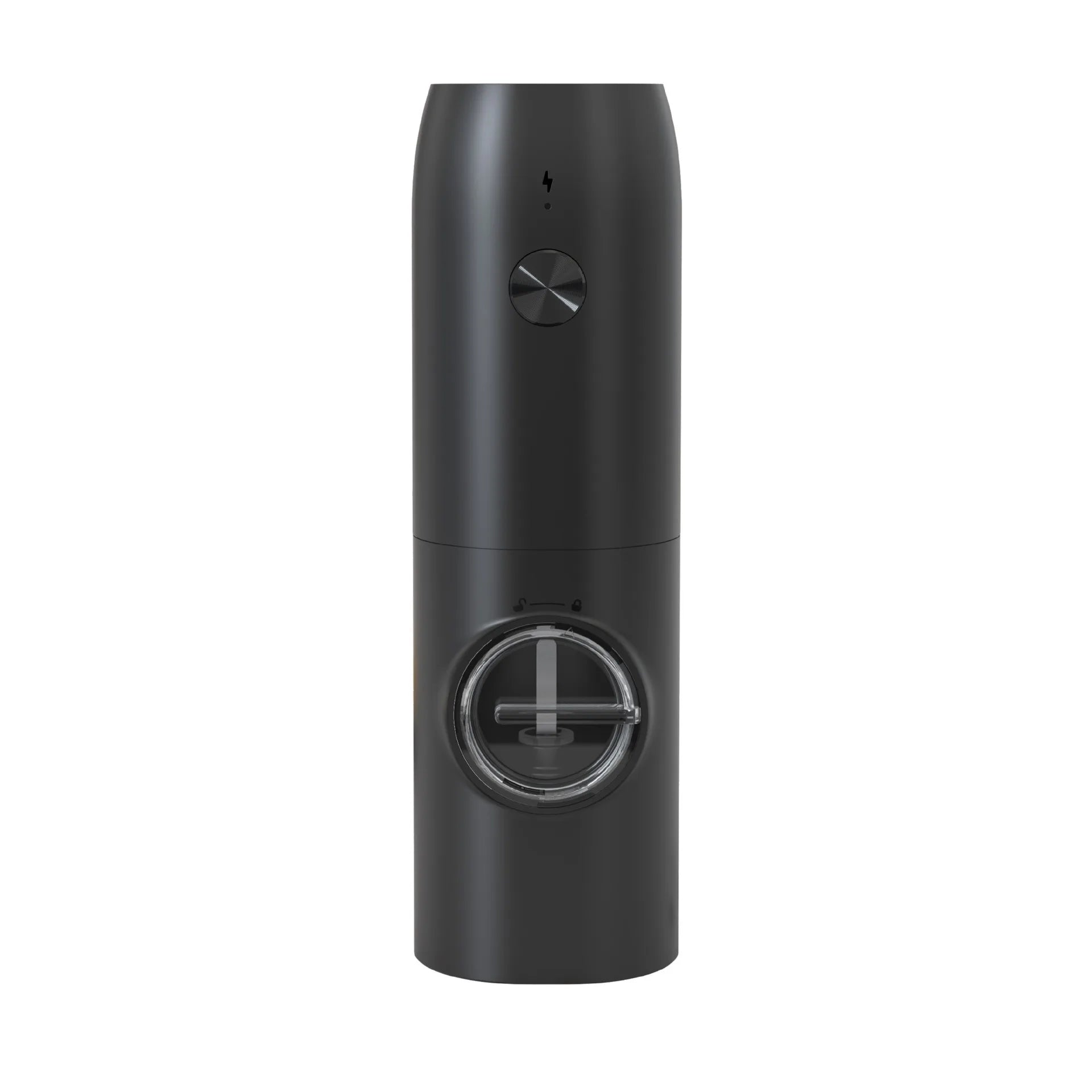 Button-Control Electric Spice Salt and Pepper Mill Type-c Rechargeable Electric Grinder with LED Light