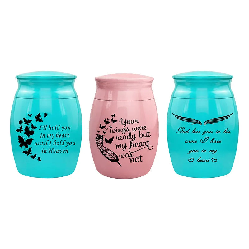 Custom Engraved Pet Urn Pendant Keepsake with Leather Cord and Gift Box for Traveling Tribute Memories