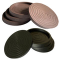 Furniture Coasters Round Casters 2.5-inch Piano Rubber Feet Cabinets Sofas Non Slip Mats Coasters