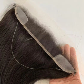 Hairline Topper Hd Lace Frontal Hairpiece for Women Human Forehead Hairline for Thinning European Hair