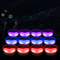 Xylobands Pulseira LED Flashing Event Planning DMX Control LED Wristband RGB LED Party Bracelets Coldplay Light Wristbands