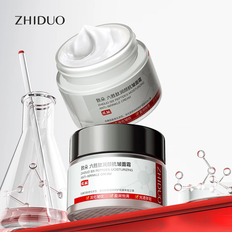 OEM/ODM ZHIDUO Private Label Antiaging Cream Moisturizing Hydrating Softening Organic Moisturizing Cream for the Face