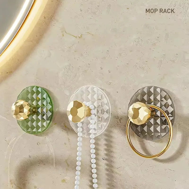 Hot Sale Creative Light Luxury Multi-functional Dot Hook Living Room Decoration Plastic Hooks