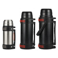 YATAI 2L Stainless Steel Metal Water Bottle Double Wall Custom Travel Water Bottle Insulated Flask Travel Pot with Handle Lid