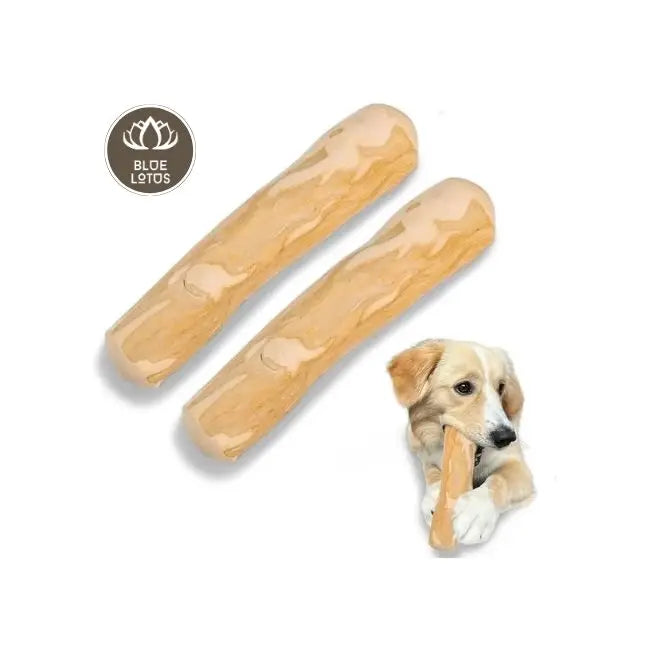 BEST PRICE 2025 Natural Coffee Wood Dog Chew Eco-Friendly Durable Chewing Toy