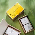 Tianhui Stock Rectangle Gift Box Tea Packaging Box With Square Tin Cans Custom Logo