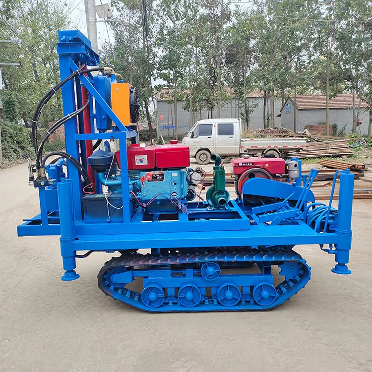 High Yield 200m Deep Water Well Drill Rig Equipment
