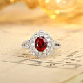 Factory Price GRA Lab Grown Ruby Engagement Rings PT950 Platinum Wedding Ring for Women's Anniversary Jewelry Wedding Band