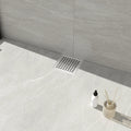 NEODRAIN 4x4 Inch Square Floor Drain Stainless Steel with ABS Base US Standard Supports Dropshipping