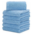 Microfiber Edgeless Cleaning Cloths Soft Wipe Plush Edgeless Microfibre Advanced Buffing Towel 500 GSM