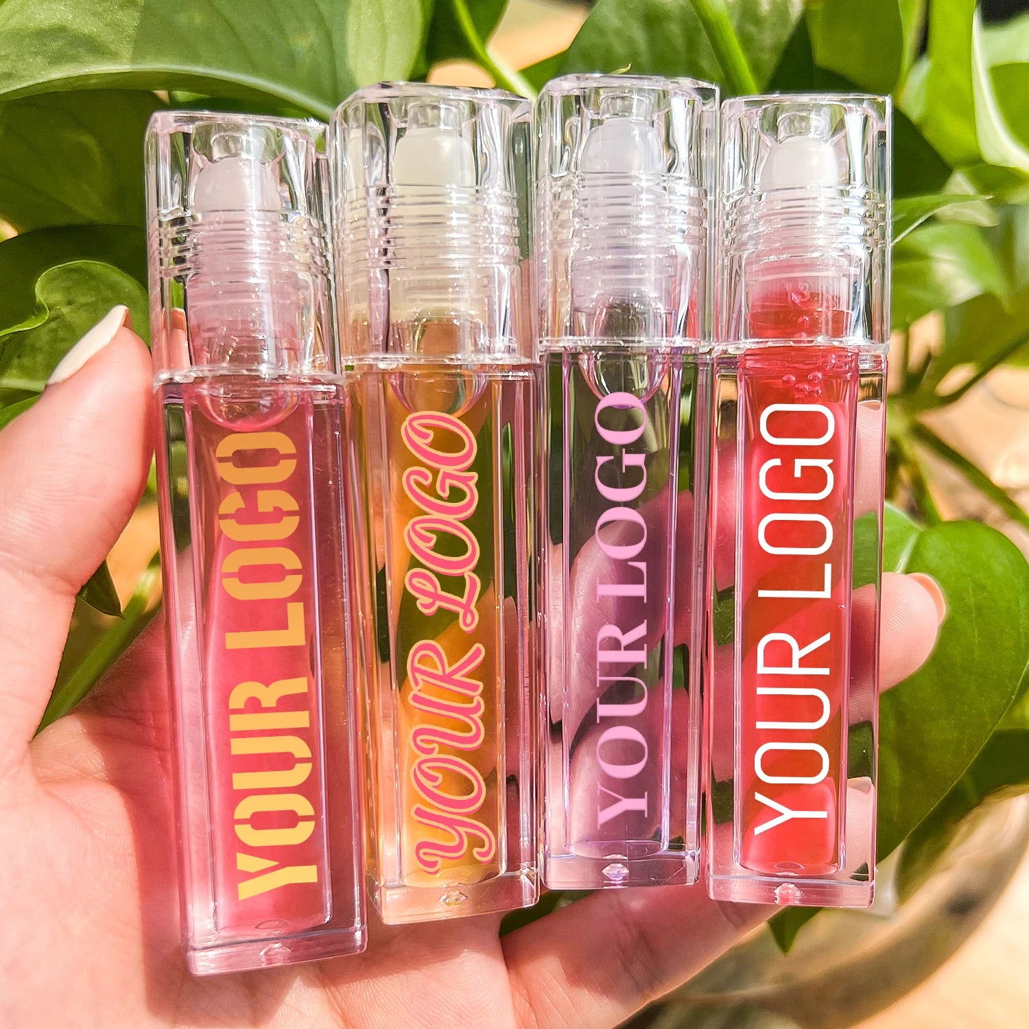 Custom Your LogoFactory Price Private Label Moisturizing Hydrating Lip Oil Clear Plumper Lip Oil Tint Glow