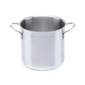 28cm High Stainless Steel AISI 430 18/C Induction Cookware 1-Piece Classic Side-Handles Mirror Polished Eco-Friendly Pot Cover