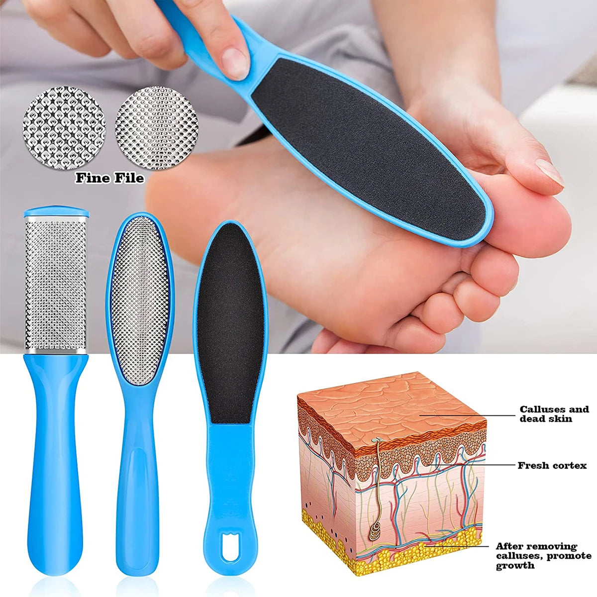 Callus Remover Machine Feet Removes Calluses and Foot Grinder 8 in 1 Pedicure Foot Callus Remover