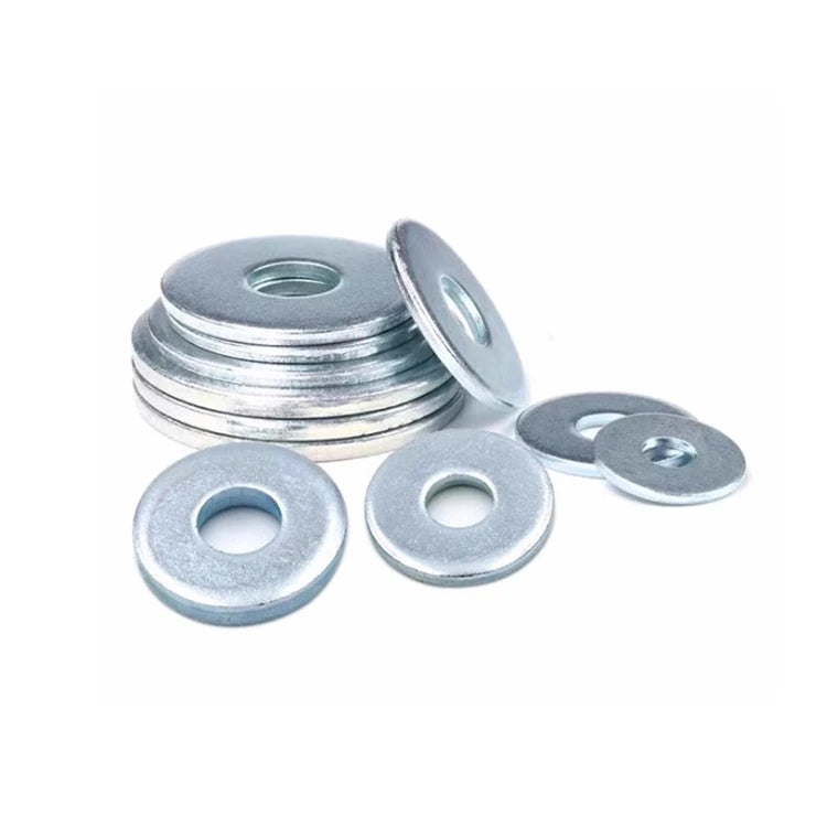 M3 M4 M5 M6 M8 M10 M12 M14 M16 M20 Carbon Steel Galvanized Zinc Plated Flat Washers