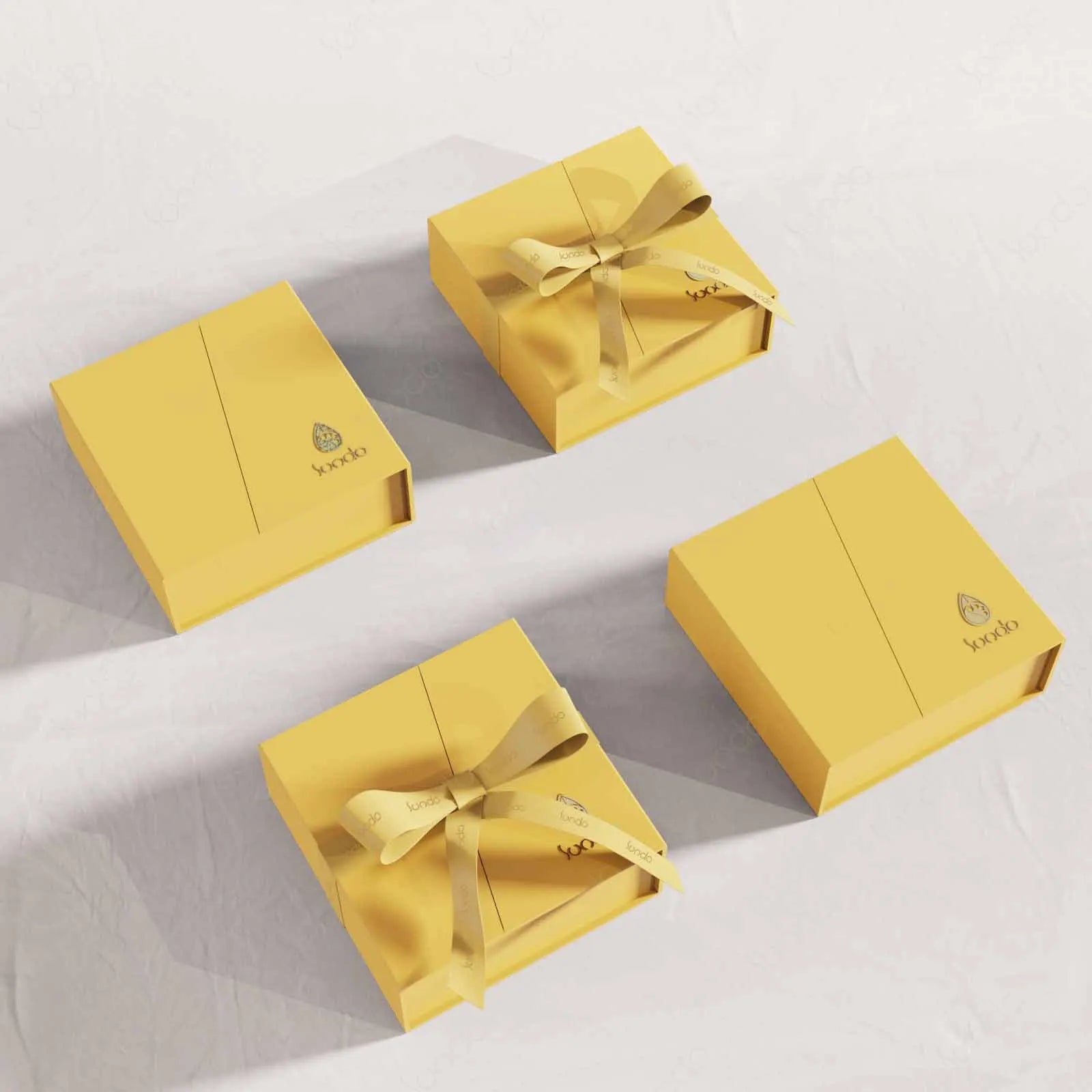 Custom Environmentally-friendly Mini Paper Cardboard Jewelry Box Paper Jewelry Gift Box Packaging with Paper Bag Jewelry Pouch
