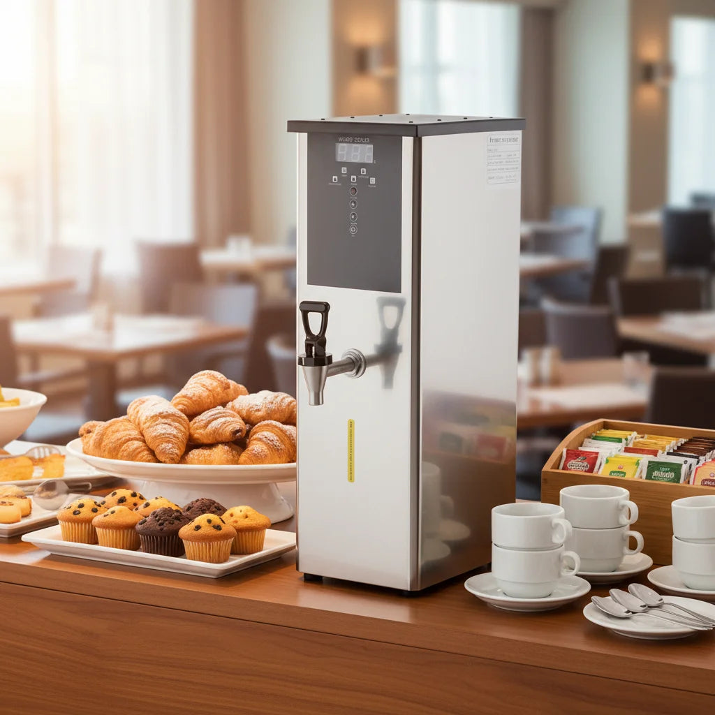 Commercial Electric Water Boiler Step-Heating Hot Water Dispenser Stainless Steel Electric Water Drinker Heater