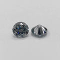 SICGEM Gem Gray Color VVS1 Round Cut 6.5 mm Moissanite in China Moissanite Loose Stones Wholesale