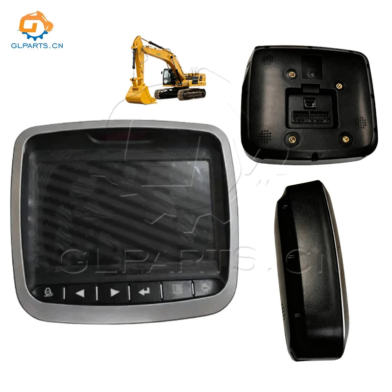 Glparts Excavator Monitors for DX120 DX150 DX210 DX225 DX300 Monitor Display Panel 30042600174G 300426-00174